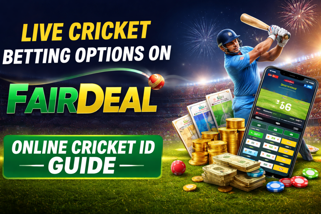 fairdeal online cricket id live cricket betting fairdeal cricket betting options India fairdeal betting platform best online cricket id India